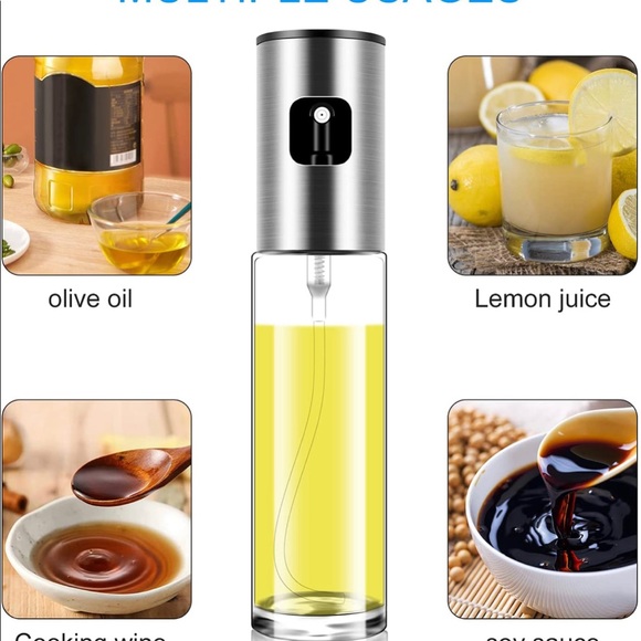 Stainless Steel Olive Oil Spray Bottle - Picture 3 of 5